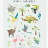 boutiqued en ligne Affiche Animaux D’Amérique Du Sud Living Earth LILIPINSO Multicolore – Lilipinso 19