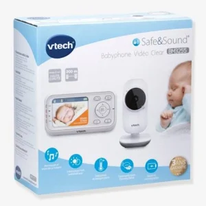 De Qualité Babyphone Vidéo Safe & Sound Video Clear BM3255 VTECH Blanc – Toutes Les Marques 13