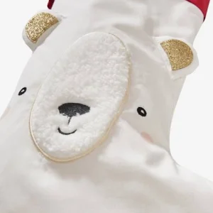 Protections acheteurs Chaussette De Noël Personnalisable Ours Blanc – Vertbaudet 12