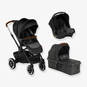 Combiné Trio Poussette Crosslight + Nacelle Micro Pro + Siège-auto Groupe 0+ Koos ISize R1 JANE Collection 2022 Noir (cold Black) – Jane grand choix 10