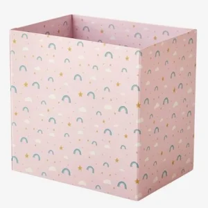 REMISE allant Corbeille En Carton Pliable Arc-en-ciel Rose – Vertbaudet 15