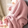 Authenticité garantie Couverture Bébé Tricot Point De Riz En Coton Rose – Vertbaudet 20
