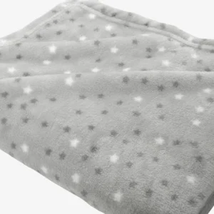 Couverture En Microfibre Imprimée étoiles Gris Clair – Vertbaudet prix le plus bas 10