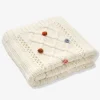 Couverture Tricot HAPPY BOHÈME écru – Vertbaudet meilleure qualité 20
