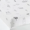Nouveau Drap Housse Bébé FORET MAGIQUE Blanc / Noir – Vertbaudet 11