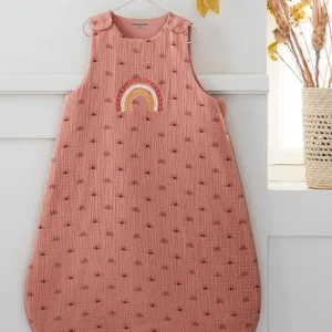 outlet Gigoteuse Spéciale été En Gaze De Coton Bio* ARC-EN-CIEL Rose – Vertbaudet 10