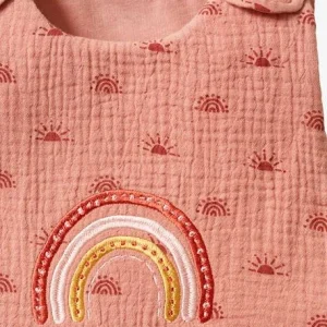 outlet Gigoteuse Spéciale été En Gaze De Coton Bio* ARC-EN-CIEL Rose – Vertbaudet 16