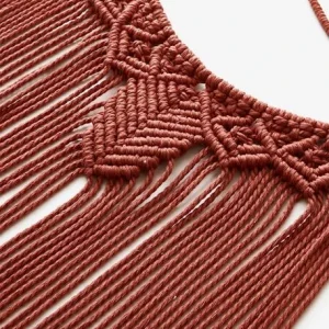 Grand Attrape-rêves Lune En Macramé Terracotta – Vertbaudet magasins pour 11