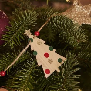 Guirlande De Noël En Bois Bois – Vertbaudet site pas cher 12