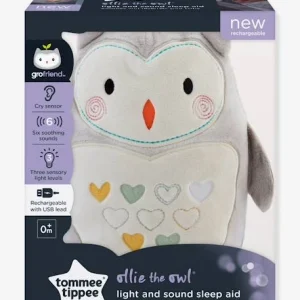 magasin pour Peluche Aide Au Sommeil Rechargeable TOMMEE TIPPEE Ollie La Chouette Gris Clair/blanc – Tommee Tippee 10