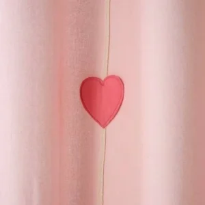 Rideau Tamisant Guirlande Coeurs Rose – Vertbaudet site en ligne 10