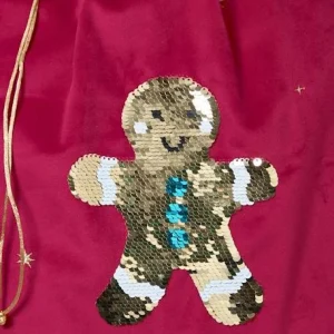 vente chaude Sac à Jouet Pain D’épice Sequins Réversibles Rouge – Vertbaudet 10