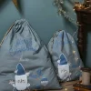 excellents soldes Sac à Jouets Père Noël Scandinave Vert / Bleu – Vertbaudet 13