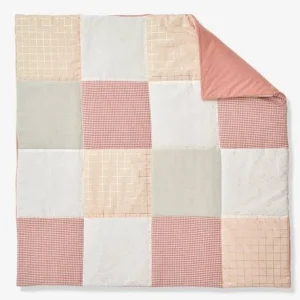 Top ventes Tapis De Sol Patchwork GIRLY VICHY Rose / Multicolore – Vertbaudet 13