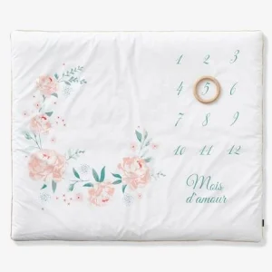 beauté Tapis Photo Bébé EAU DE ROSE écru / Rose – Vertbaudet 15