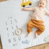 Tapis Photo Bébé Personnalisable En Gaze De Coton EN VOITURE SIMON ! Bleu – Vertbaudet boutique 20