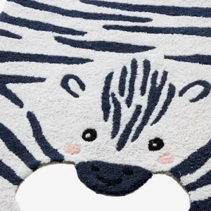 a Prix Discount Tapis Zèbre Blanc / Noir – Vertbaudet 9